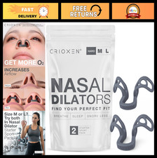 Nasal Dilators for Better Breathing Sleep - Reusable Nose Openers, Anti-Snorin