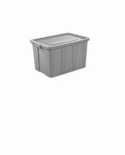 Sterilite 16796A04 Tuff1 Storage Tote, Cement...