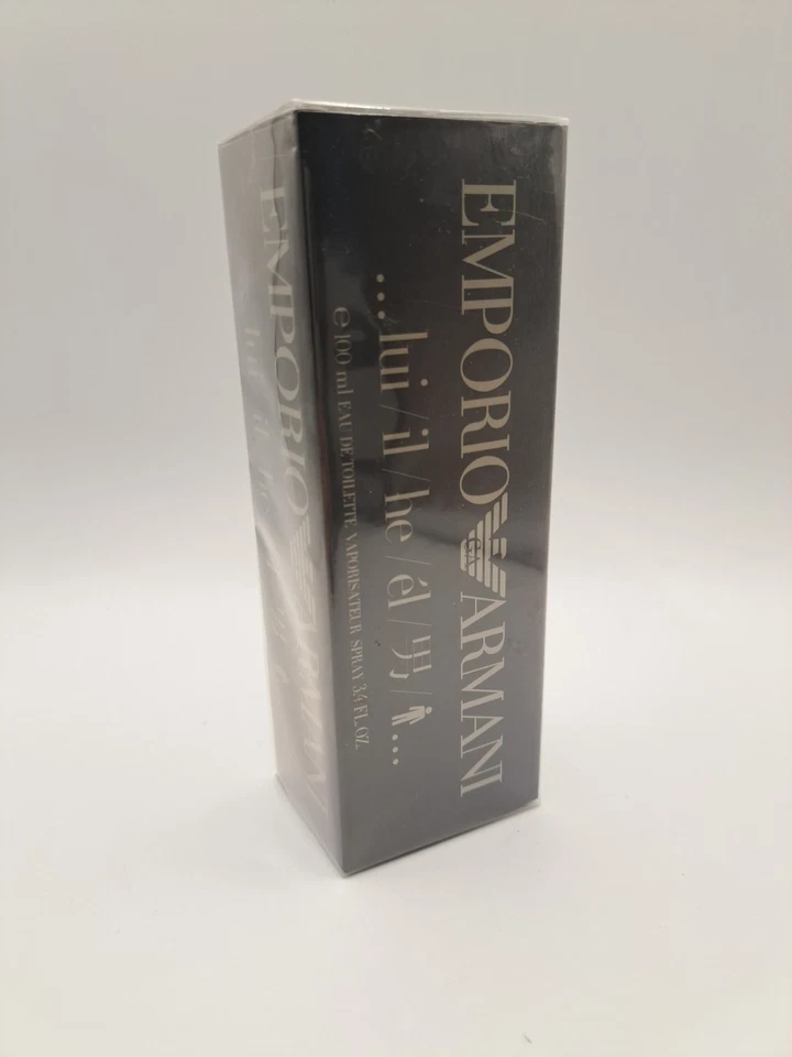 Emporio Armani He por Giorgio Armani 100 ml 3,4 OZ eau de toilette spray para hombre Foto 3 de 4