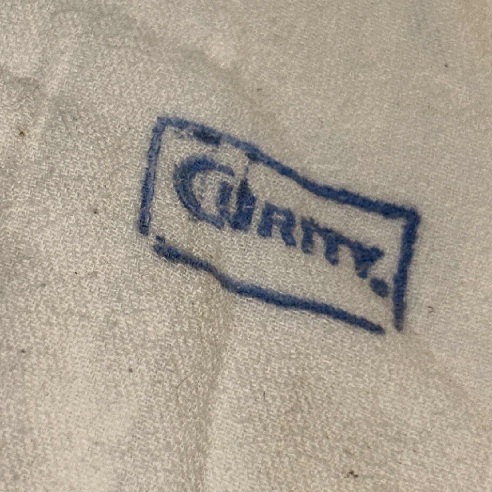 Lot Of 10 Curity Vtg Prefold Cloth Baby Diapers 16x13 Heavy Duty Some Stains/209