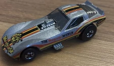 Vintage 1977 Hot Wheels Mongoose Corvette Vetty Funny Car Tom McEwen Hong Kong