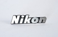 Original Nikon Nameplate For Nikon Lens or Camera Case , Genuine Nikon Parts