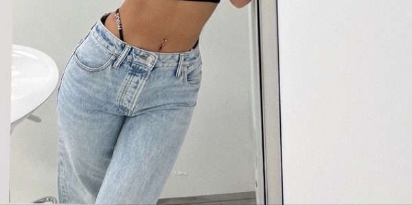 Men Alexander Wang Jeans Light Denim