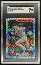 2024 Topps Chrome Update Pete Crow-Armstrong RC X-Fractor #USC158 Cubs SGC 9