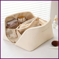 Makeup Organizer Female Toiletry Kit Bag Make Up Case Storage Pouch Luxury Lady