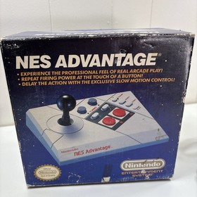 Nintendo NES Advantage Controller Joystick With Box Original No Manual
