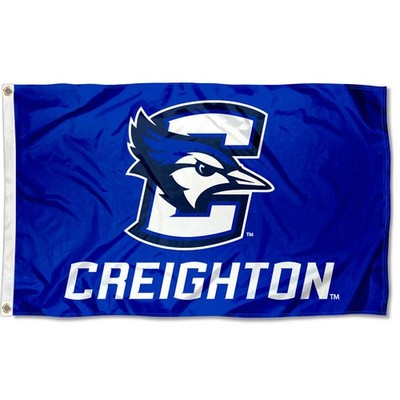 Creighton Jays Wordmark NCAA Flag Tailgating Banner