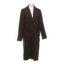 H&M, Mantel, Damen, Größe: 38, Braun, Elasthan/Polyester/Viskose, Einfarbig #OhK