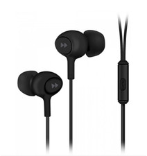 Groov-e Mobile Buds Earphones With Remote And Mic Black - GVEB13BK
