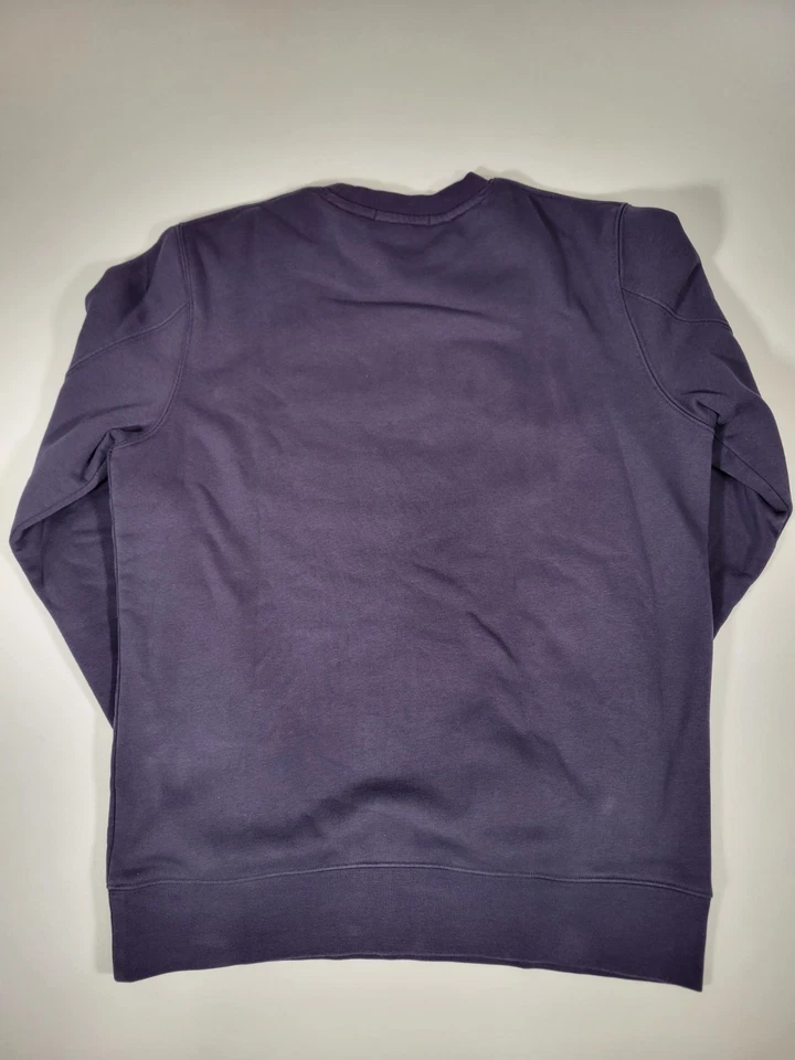 Sudadera Universitaria Scotch & Soda Peso Pesado Grande (L) Azul Marino Preppy Trad Foto 4 de 4