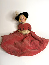 Rare Antique French Victorian Boudoir Doll 17”