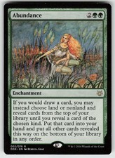 MTG Abundance Normal Duel Decks: Nissa vs. Ob Nixilis #2 NM