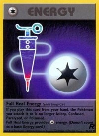 Pokemon Full Heal Energy (81/84) Team Rocket NM