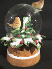 VTG Hallmark Nature's Sketchbook Marjolein Bastin Winter Snow Globe — photo 3
