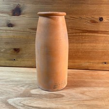 Vintage Zero English Terracotta Milk Cooler Flaschenkühler Farmhouse Kitchenalia