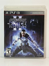 Star Wars The Force Unleashed II PS3 Video Game Dual Lightsabers Starkiller