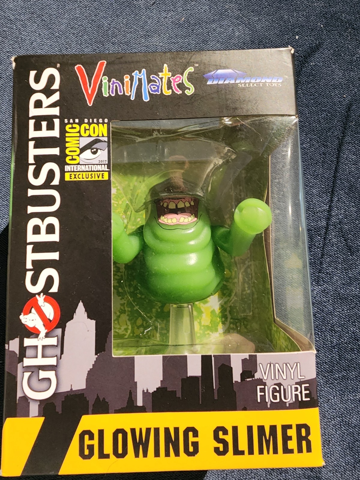 Slimer 10 Cm Diamond Select Toys Mini Box Damage