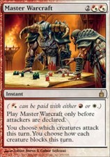 Master Warcraft - Light Play MTG Ravnica