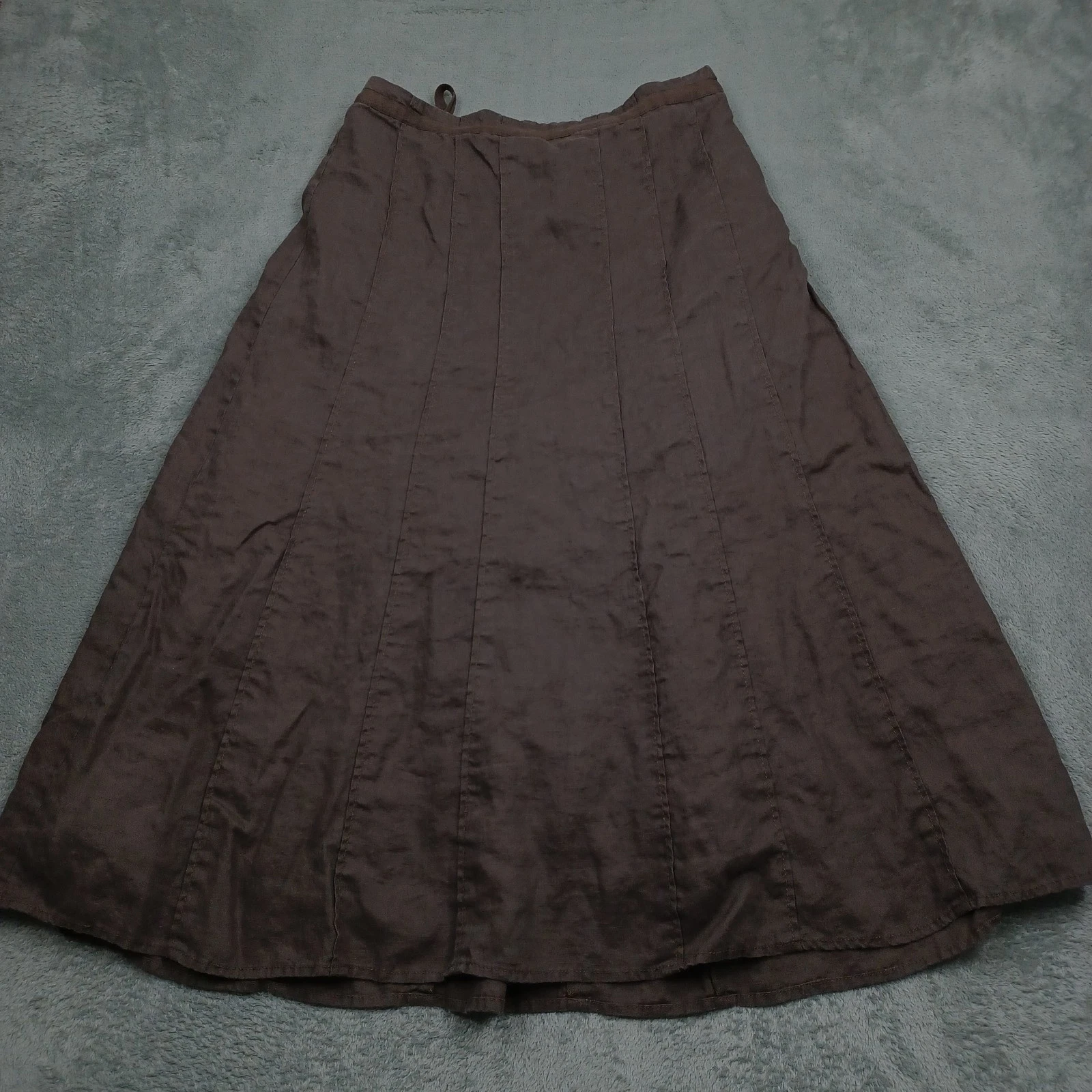 Boden Skirt Womens 10 Brown Linen Preppy Zip Lined Midi
Opens in a new window or tab