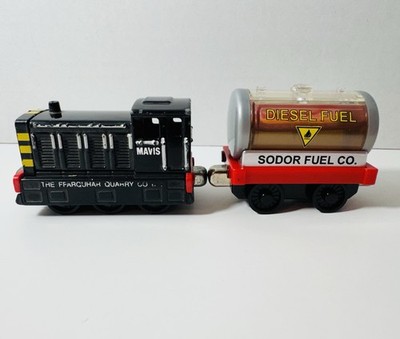 Thomas & Friends Diecast Take N Play Mavis & Soder Fuel Co. Car Lot