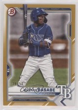 2021 Bowman Draft Gold 28/50 Osleivis Basabe #BD-71 0b3