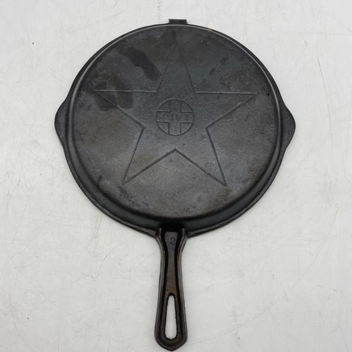 Vintage Lodge Cast Iron 4 In 1 Skillet Dutch Oven Lid ONLY 10 Inch Diameter