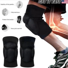 Professional Knee 1 Pads Pair - Leg Protection for Sports Flooring Construction