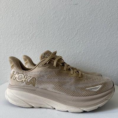 Hoka One One Clifton 9 Wheat/Shifting Sand Men's Running Shoes Sneakers Size 10