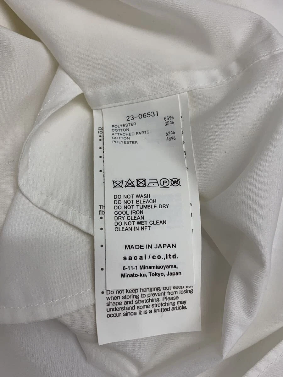 abito sacai bianco 2