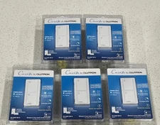 Lutron Caseta Wireless Original Smart Switch - White PD-5ANS-WH-R New (Lot Of 5)
