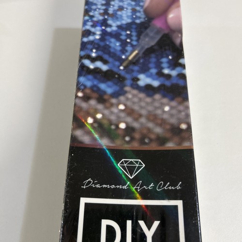 KIT DE ARTE DIAMANTE CLUB HÁGALO USTED MISMO DIAMANTE BÚHO AZUL 28X 33 cm - Imagen 3 de 6