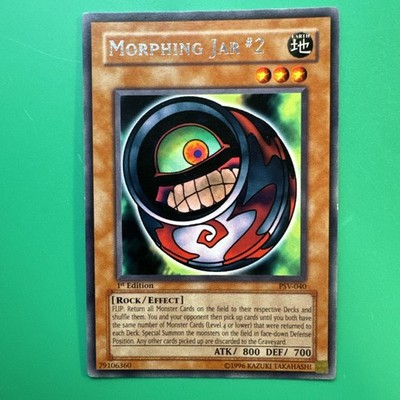 Yu-Gi-Oh! TCG Morphing Jar #2 Pharaoh's Servant PSV-040 1st Edition Rare NM