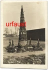 German WWI Photo Memorial of French Shell Duds Garvelle France 1915