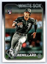 2024 Topps #222 Zach Remillard RC - Chicago White Sox