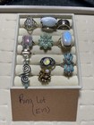Huge Fashion Ring Lot - Various Rings - Untested - (lot E16) — photo 1
