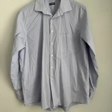 Van Heusen Flex Button Down Shirt Men’s Size XL Reg Fit Long Sleeve Stretch Blue