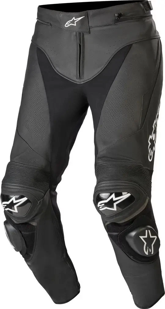 Pantalón Piel Alpinestars Track V2 Negro (Clonado)