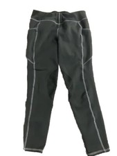 Dover Saddlery Riding Sport Silicone Knee Patch Fleece Lined Tights Kids XL