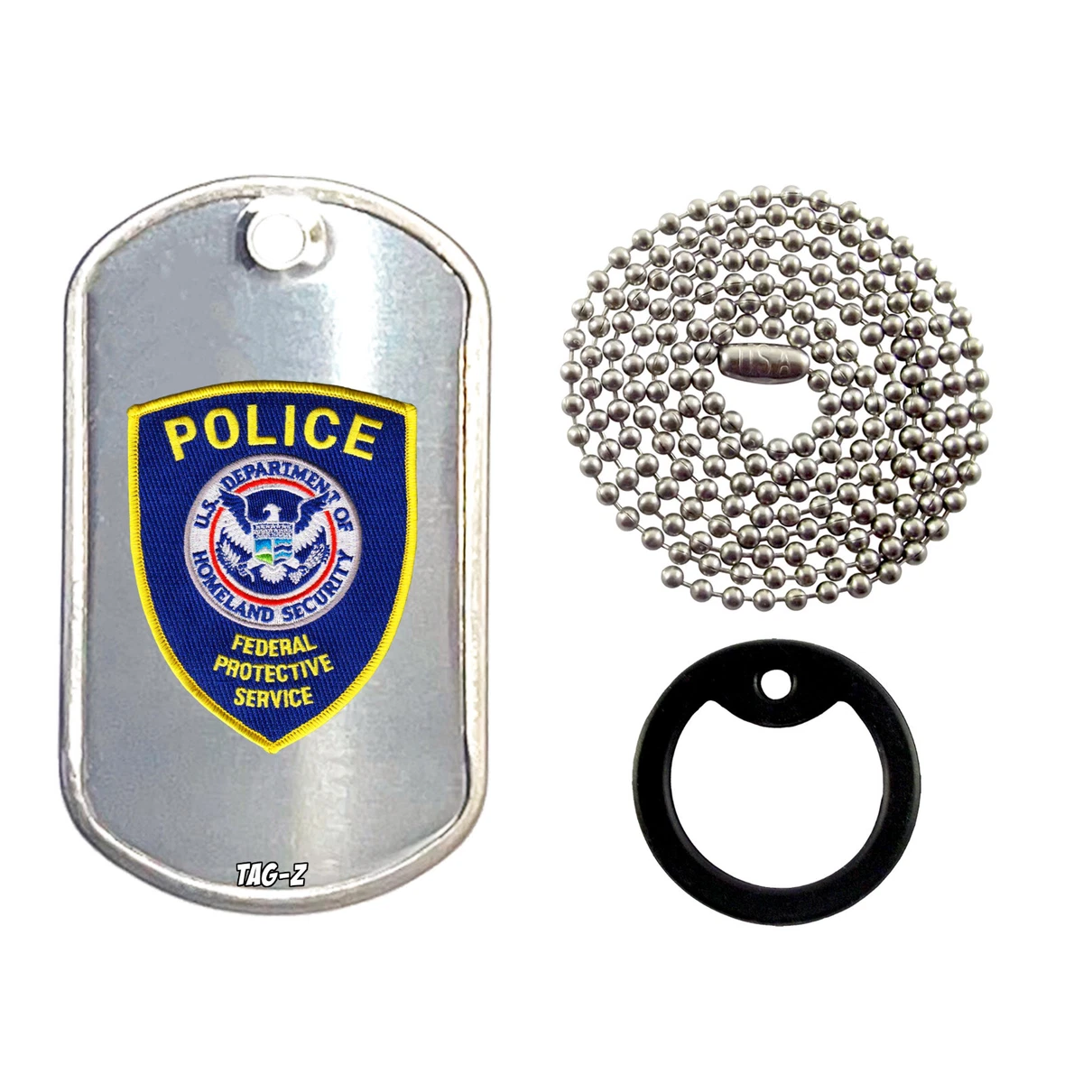 Police deals dog tags