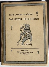 Else Lasker-Schüler (b. 1869 - 1945) Three Books Original Edition 1919-1920s