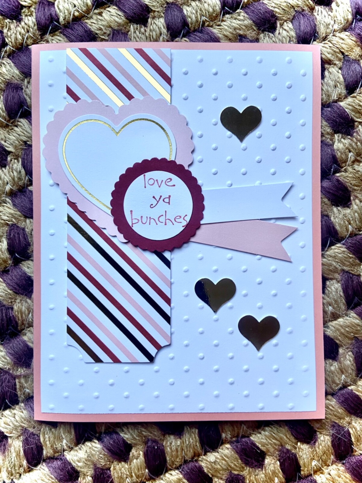 Loads of love Valentine’s Day card kit of 6 made w/ Stampin' Up!