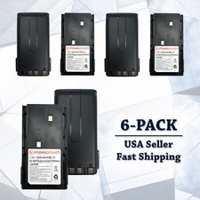 6x KNB14, KNB-15A Replacement Battery for Kenwood TK270G, TK3100  1800mAh Ni-Mh