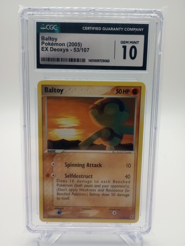 Baltoy graded CGC 10 for sale on eBay
