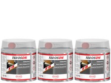 3x TEROSON Chemical Metal - 321g Tin - Loc130