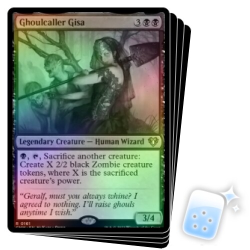 1x GHOULCALLER GISA - Commander - MTG - Magic The Gathering