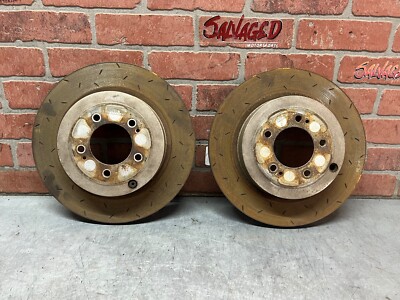 Mitsubishi Evolution X Evo 10 Gsr MR Hawk Performance Rear Slotted Rotors