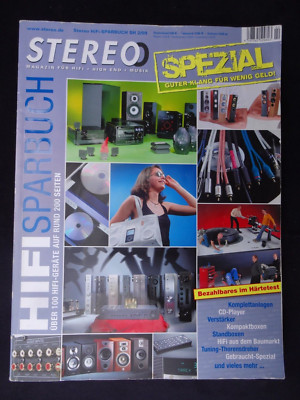 STEREO HIFI SPARBUCH 2/09, PRO-JECT DEBUT, NEWTRONICS SKATE II,BOSE 301,B&W CM 1