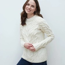 Raglan Sweater For Women   Natural