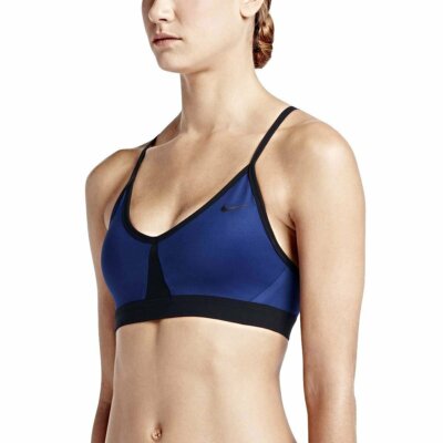 royal blue nike pro sports bra