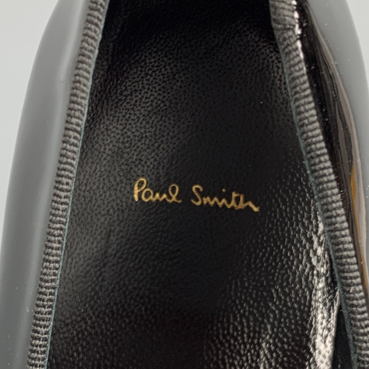 PAUL SMITH Size 7 Black Patent Leather Slip On Loafers BOLZBLK-2.jpg main image 3